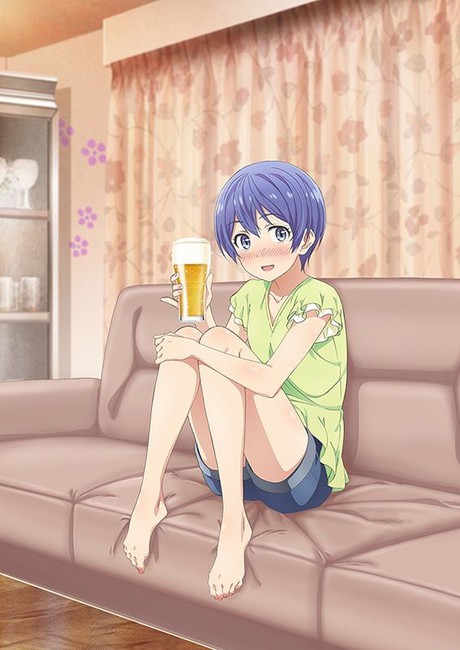Takunomi - nuevo anime sobre mujeres que beben en casa